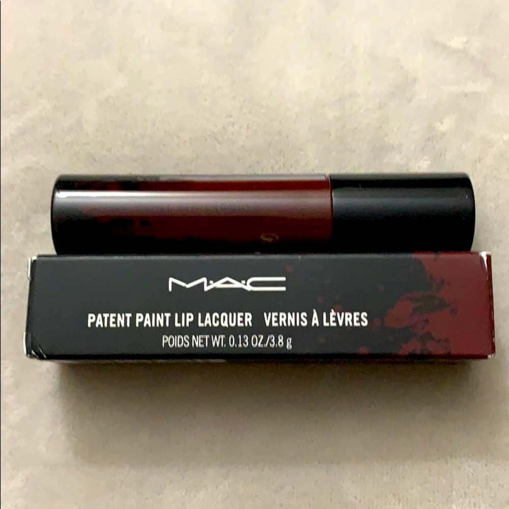 MAC Patent Paint Lip Lacquer Polished Prize NWT